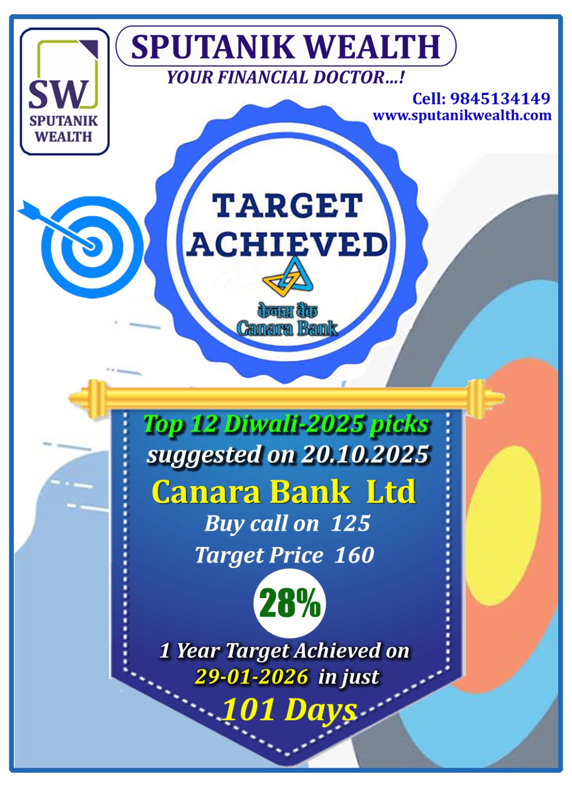 TARGET ACHIEVED 
